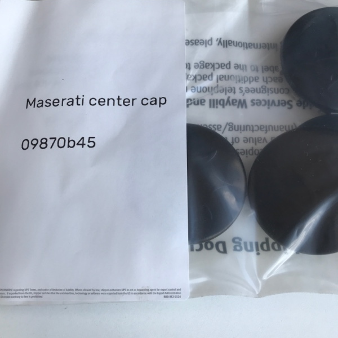 Set of 4 Maserati Wheel Hub Center Cap C403-SPM 09870b45