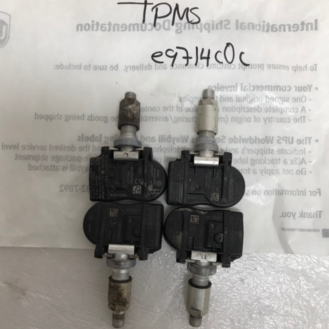 Set of 4 Land Rover Jaguar Volvo TPMS Tire Pressure Sensor e9714c0c