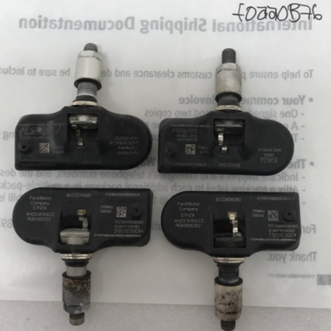 Set of 4 Jaguar, Land Rover TPMS Sensor 315MHz 4H23-1A159-CB f0aa0b76