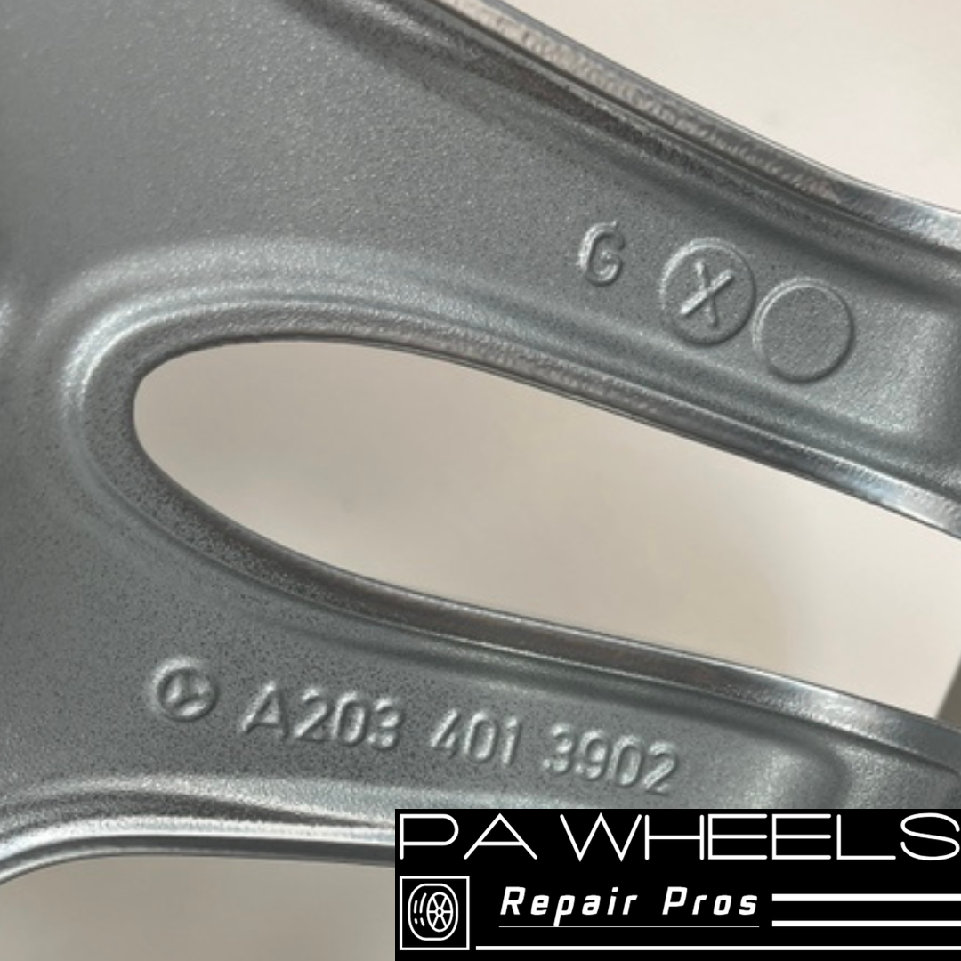 MERCEDES C55 2006 18" FACTORY ORIGINAL REAR AMG WHEEL RIM 65384 A2034013902