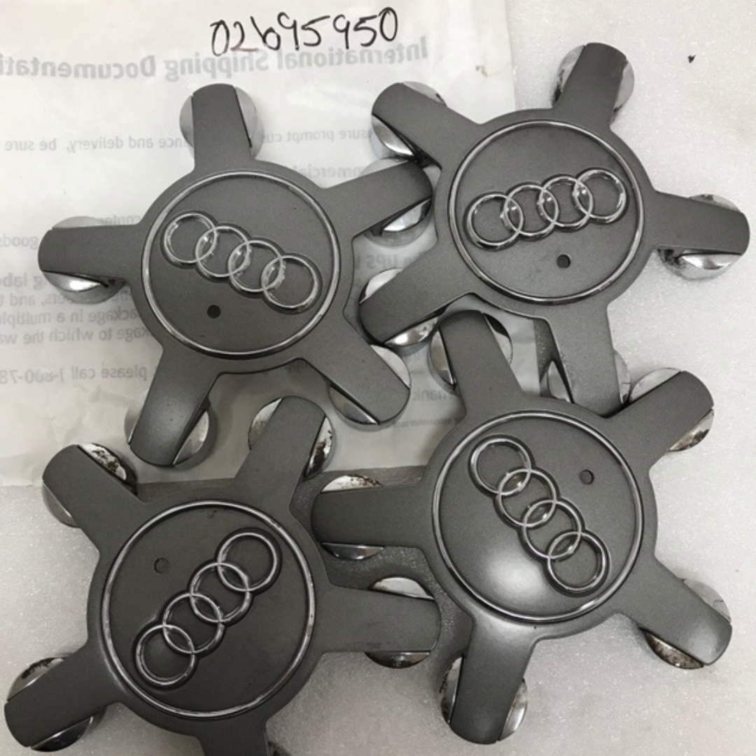 Set of 4 Audi Spyder Wheel Hub Center Cap 135MM 4F0601165N 02b95950
