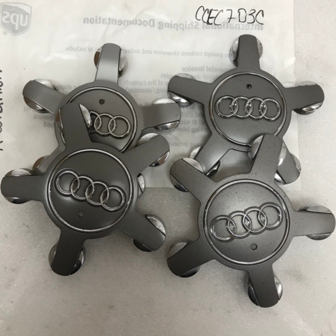 Set of 4 Audi Spyder Wheel Hub Center Cap 4F0601165N ccec7d3c