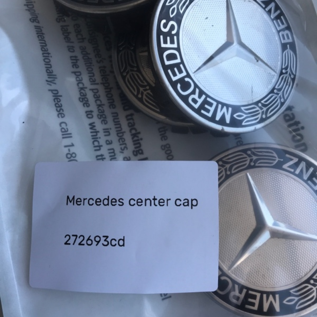 Set of 4 Mercedes-Benz Wheel Hub Center Cap A1714000125 272693cd