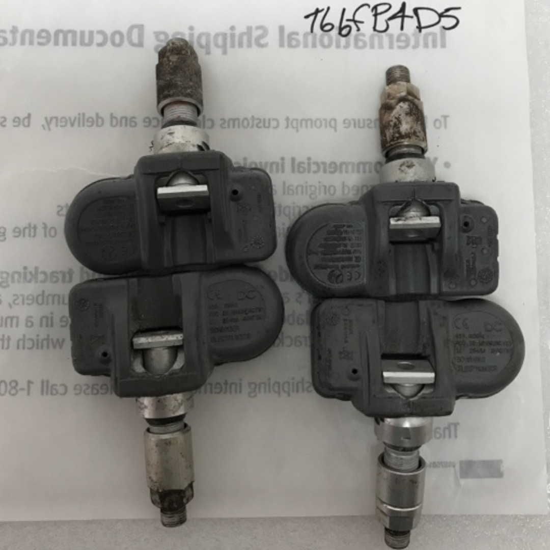 Set of 4 Mercedes Schrader TPMS Sensor A0009054100 433mhz 166fb4d5