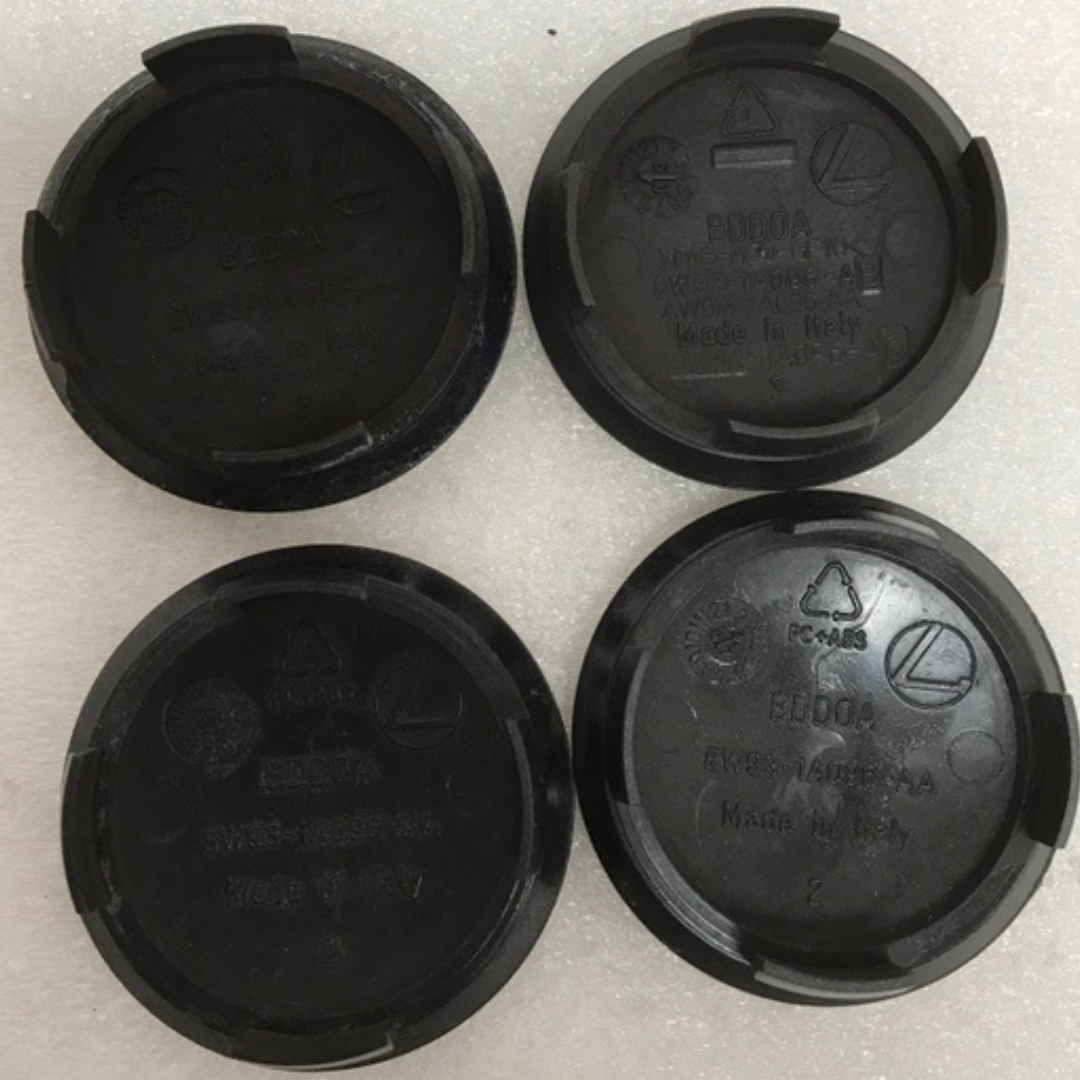 Jaguar Black 59mm Center Cap Cover 8W93-1A096-AB b25530ae