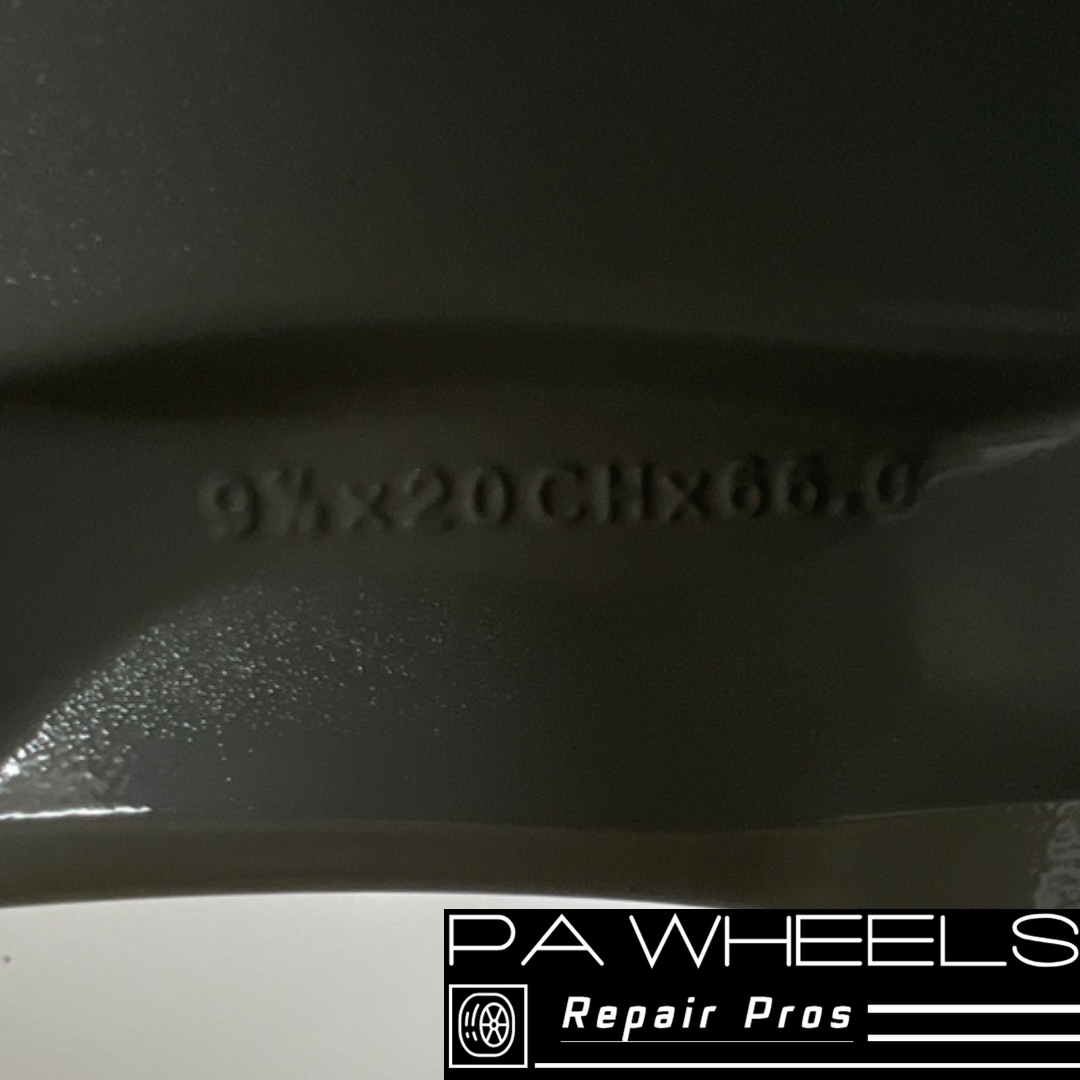 JAGUAR XF 2009 20" FACTORY ORIGINAL REAR WHEEL RIM VOLANS 59839 8X23-1007-FA