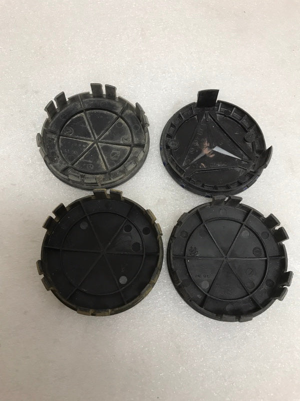 Set of 4 Mercedes Classic Dark Blue Wheel Center Hub Caps AMG Wreath 76f2cc15