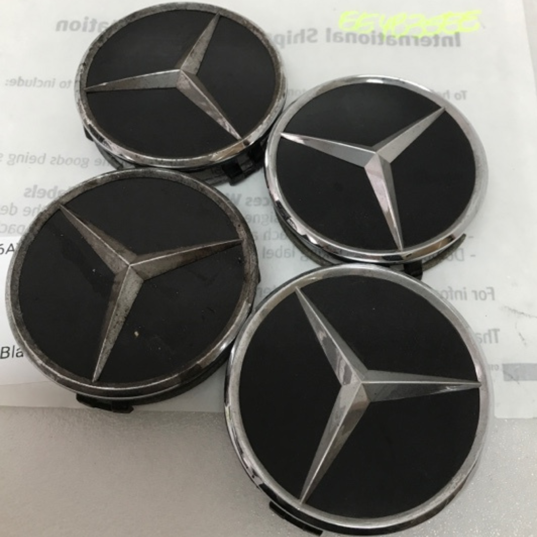 SET OF 4 CENTER CAP Mercedes Benz 2204000125 75 MM ee4b35ee