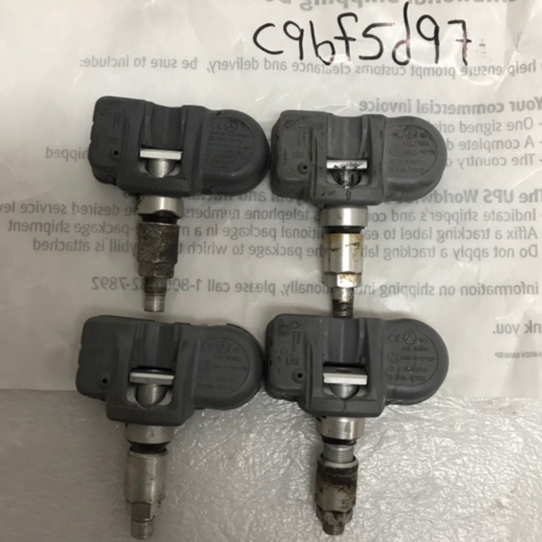 Set of 4 Mercedes Schrader TPMS Sensor A0009054100 433mhz c9bf5d97