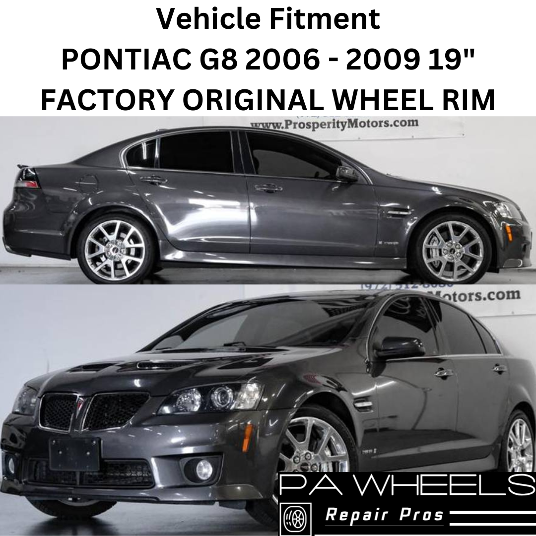 SET OF 4 PONTIAC G8 2006 - 2009 19" FACTORY ORIGINAL WHEEL RIM