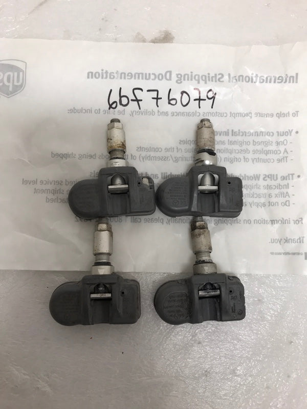 Set of 4 Mercedes Schrader TPMS Sensor A0009054100 433mhz 6bf76079