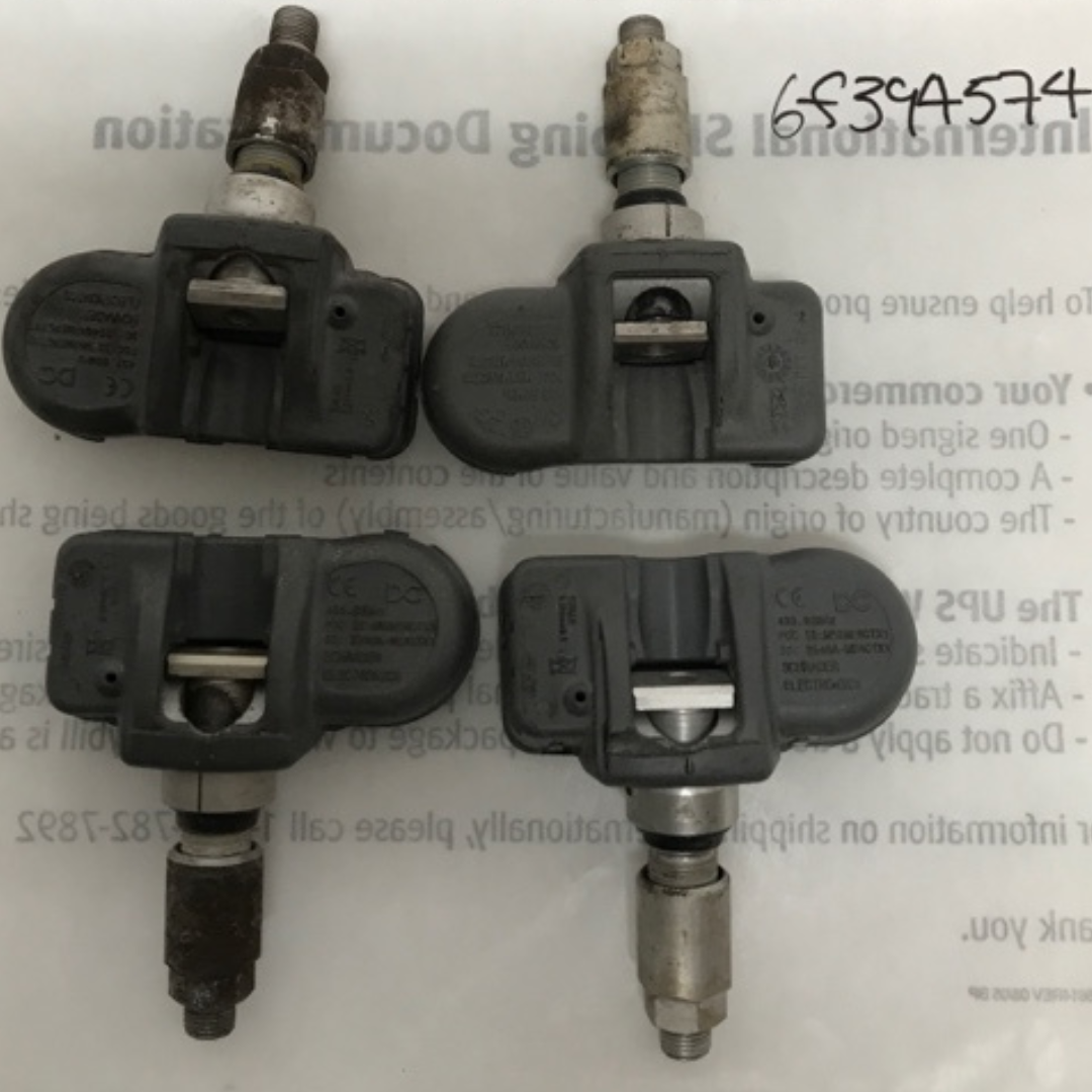 Set of 4 Mercedes Benz TPMS 433mhz A0009050030 6f394574