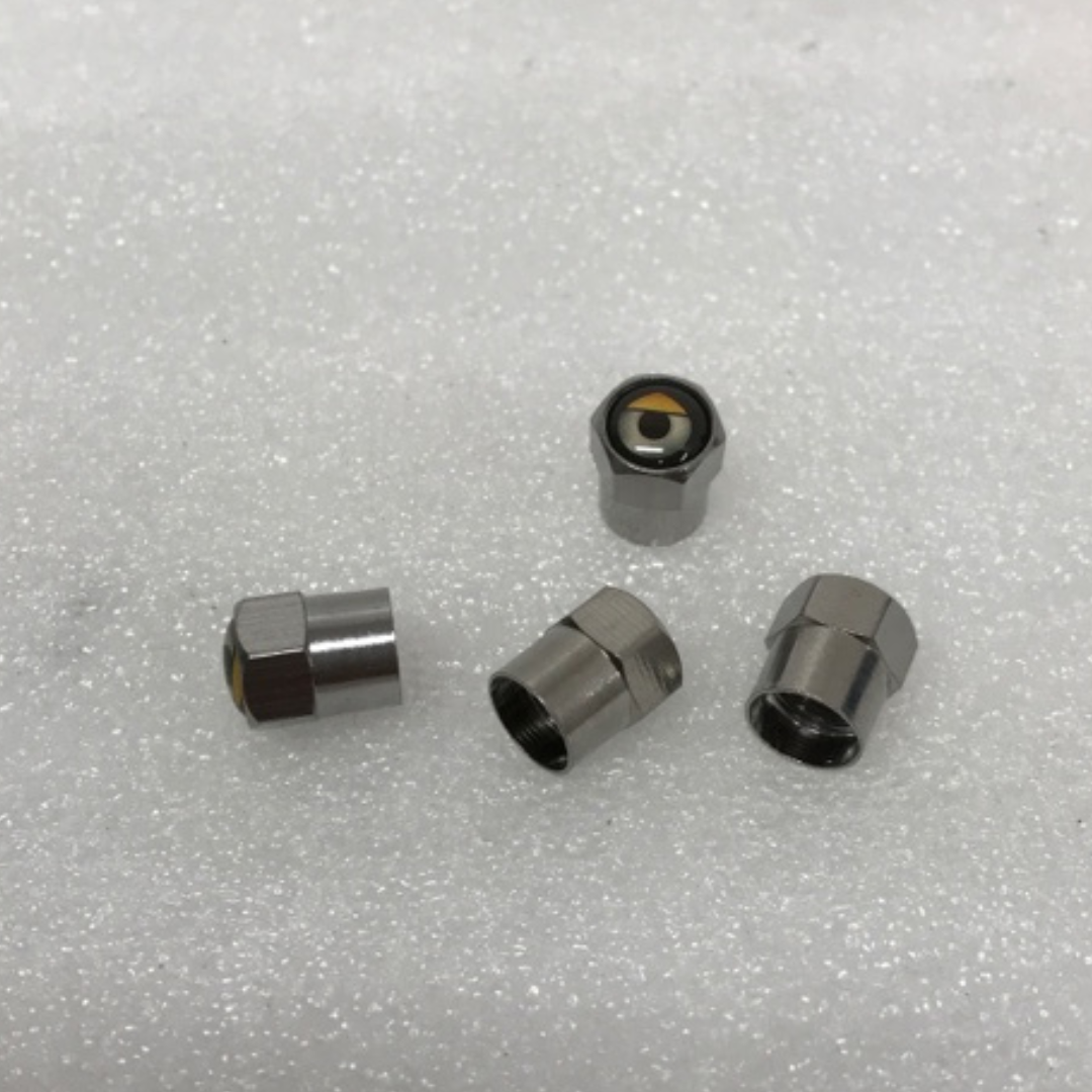 Set of 4 Support Image Wheel Air Stem Valve Caps for Car 23a1bfaf