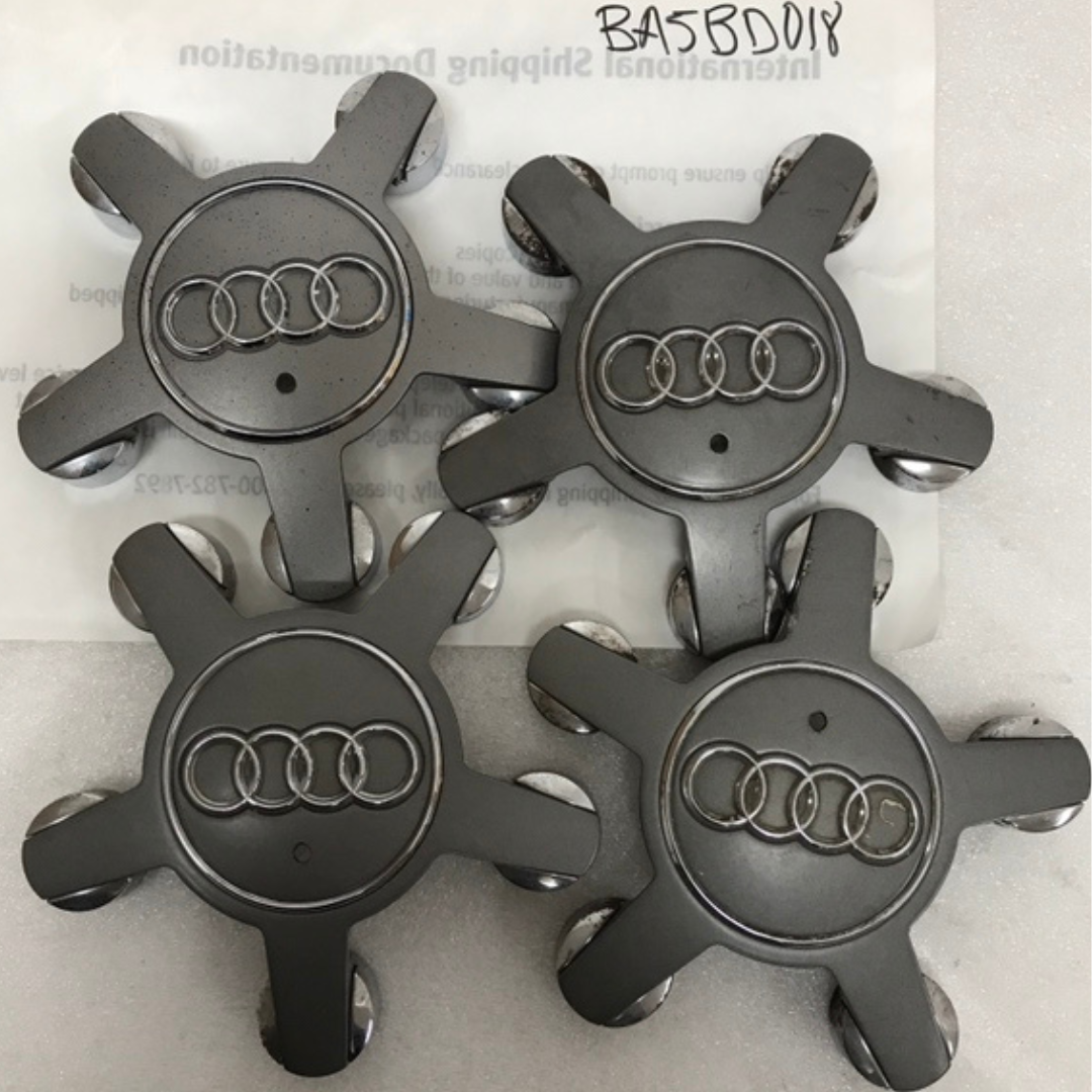 Set of 4 Audi Spyder Wheel Hub Center Caps 135MM 4F0601165N ba5bd018