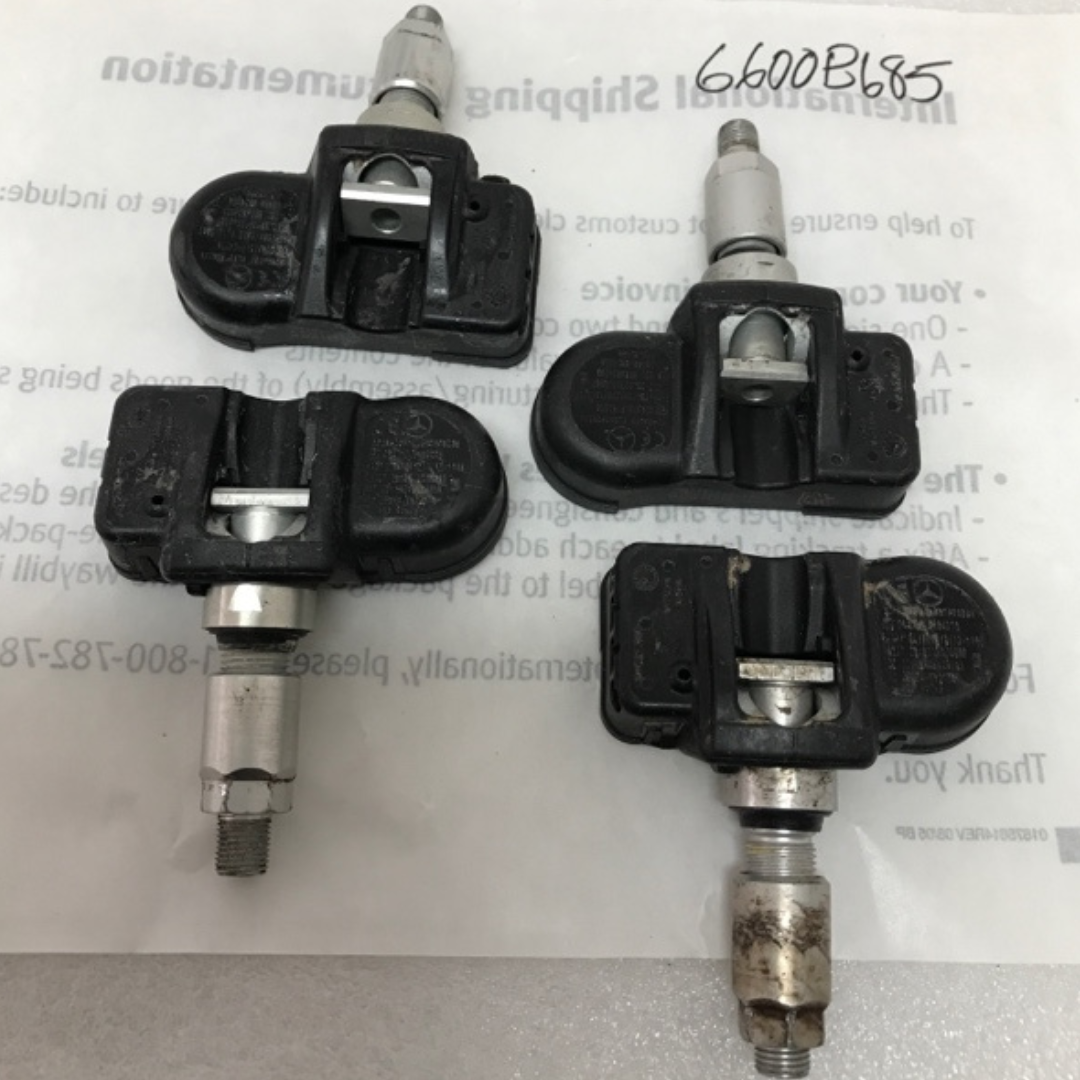 Set of 4 Mercedes TPMS 433 Mhz A0009057200 6600b685