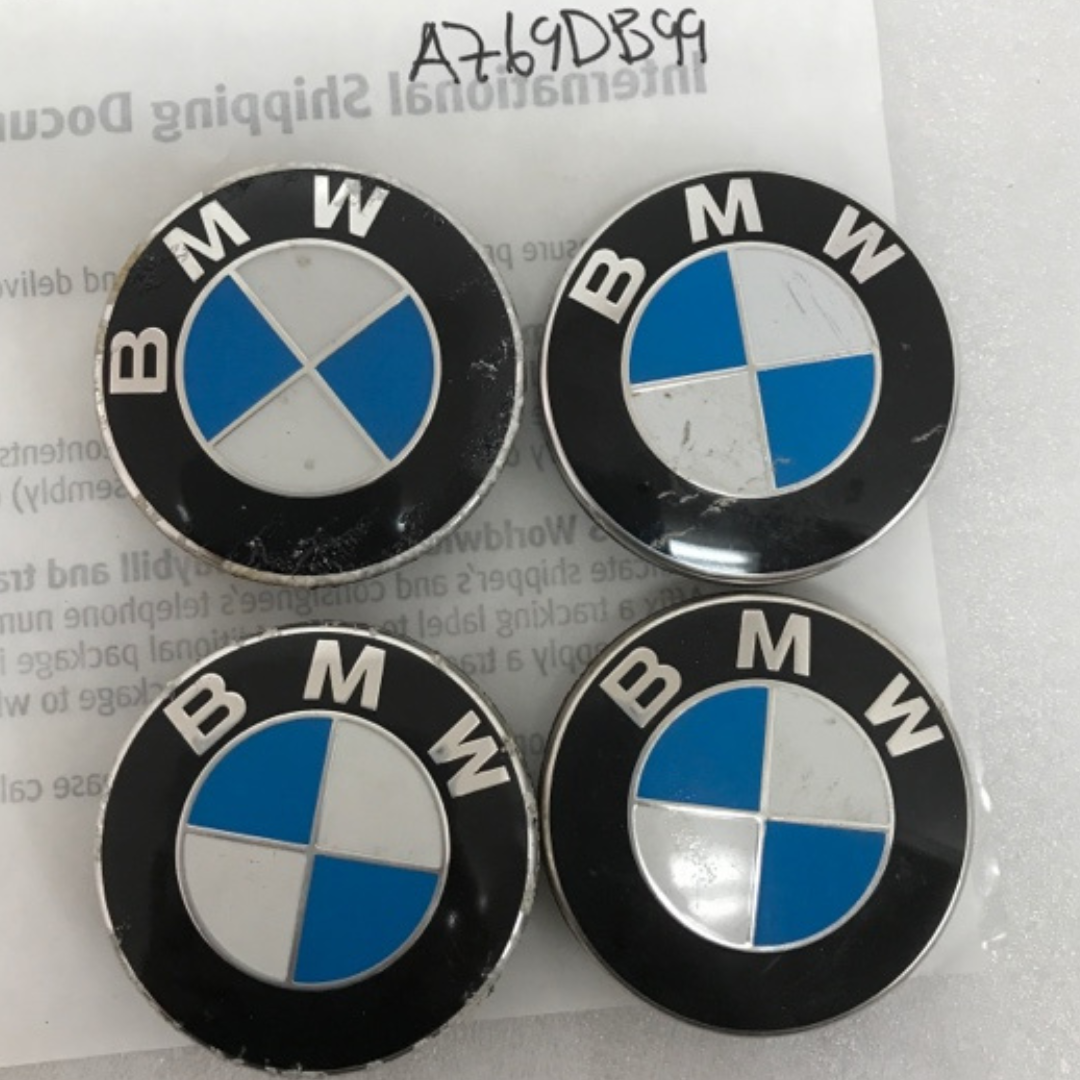 Set of 4 BMW Wheel Center Cap 68mm Genuine 36136783536 a769db99