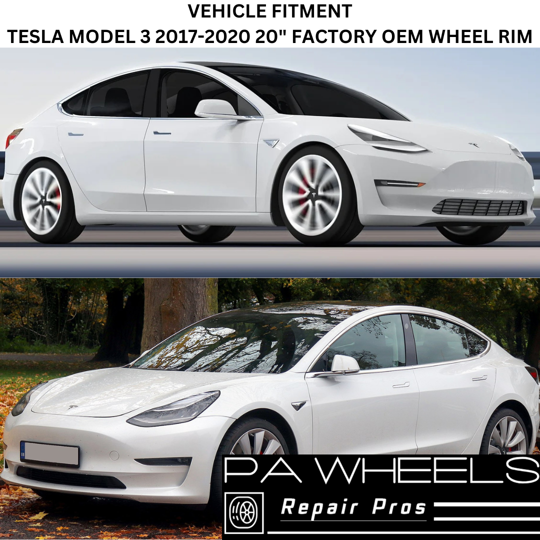TESLA MODEL 3 2017-2020 20" FACTORY ORIGINAL REAR WHEEL RIM 96319 104422200A