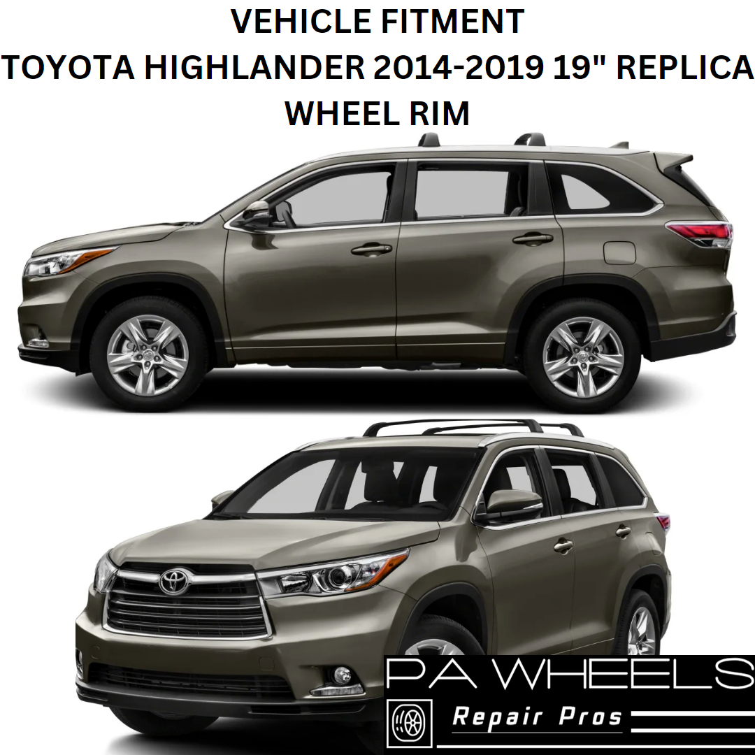 TOYOTA HIGHLANDER 2014-2019 19" REPLICA WHEEL RIM 75163