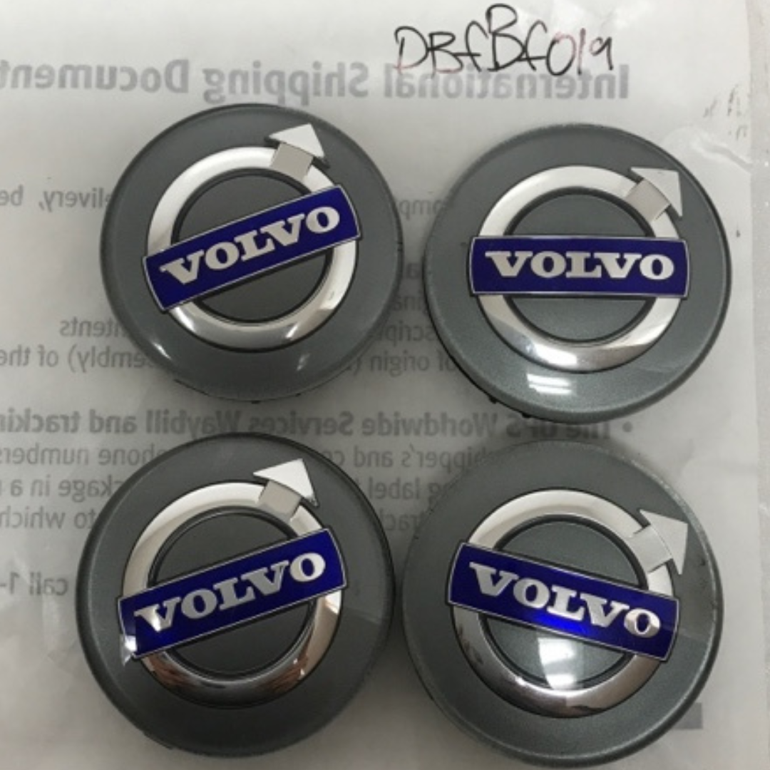Set of 4 Volvo Iron Mark Alloy Wheel Center Cap 30666913 dbfbf019