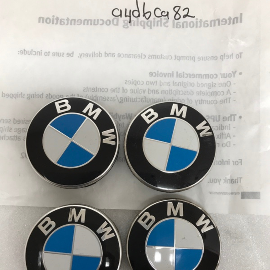 Set of 4 BMW Wheel Center Cap 68mm Genuine 36136783536 a4d6ca82