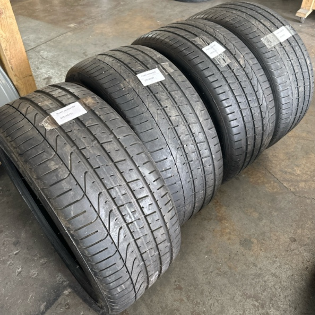 Set of 4 PIRELLI PZERO 275/35/21 Tires cc3be109