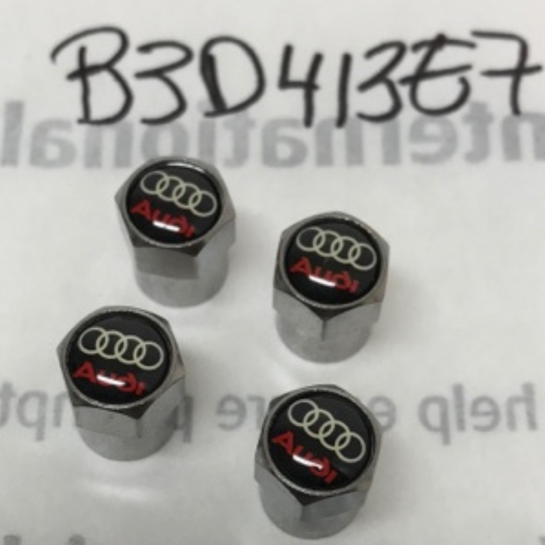 Set of 4 Audi Tire Valves For Car b3d413e7