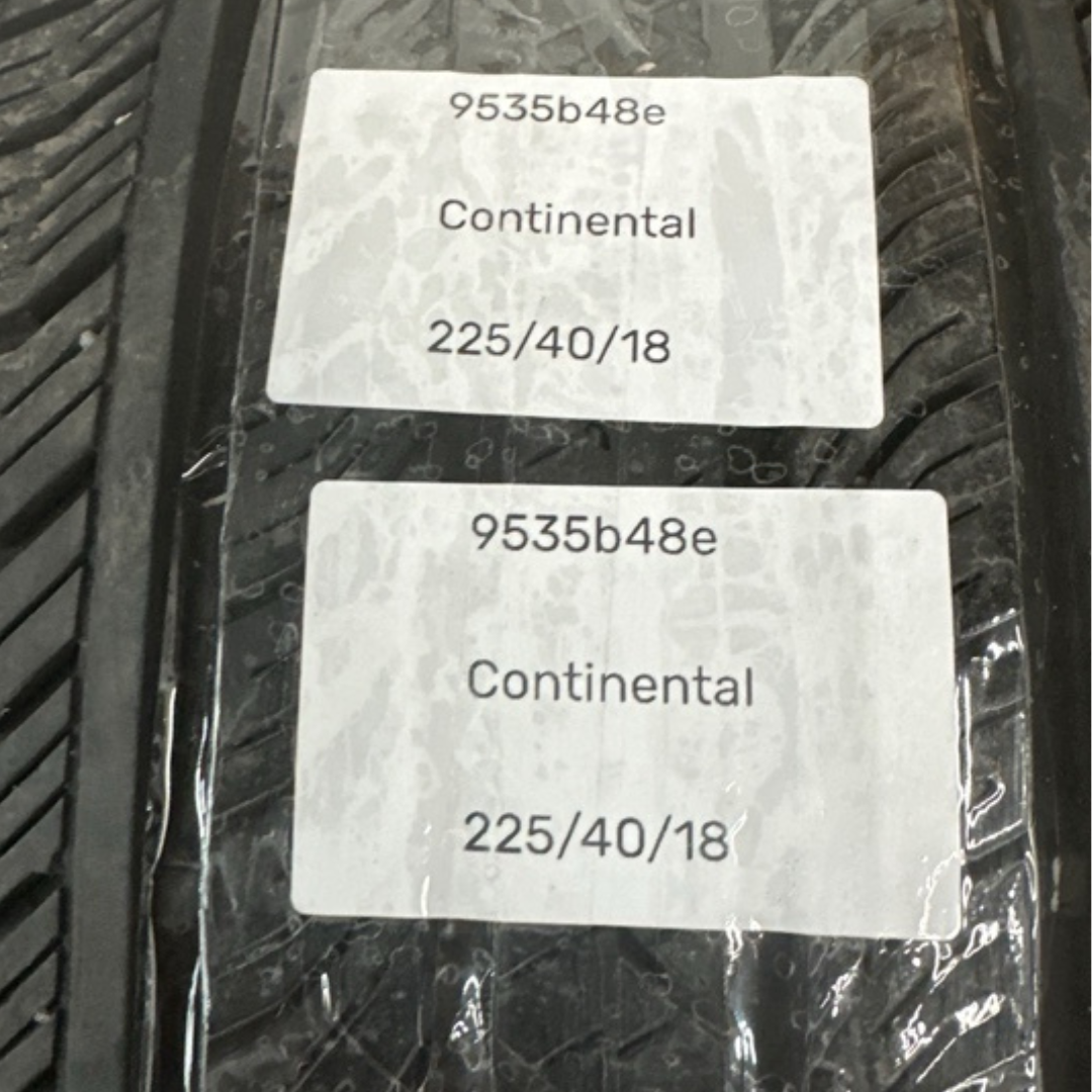 CONTINENTAL PRO CONTACT 225/40/18 TIRE 9535b48e
