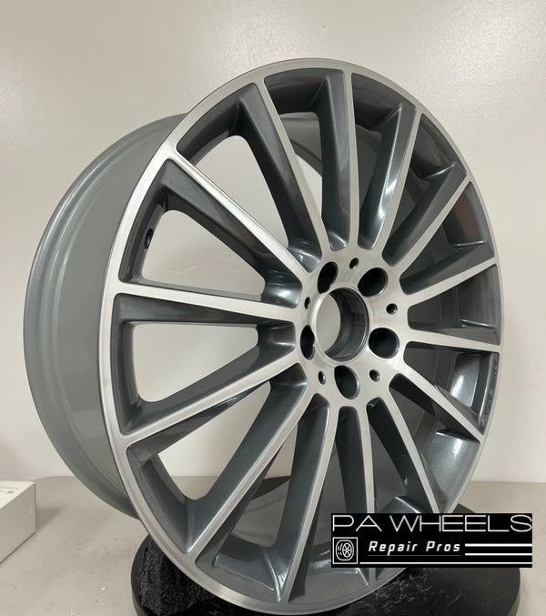 MERCEDES C300 2017 2018 19" FACTORY ORIGINAL FRONT AMG WHEEL RIM#D