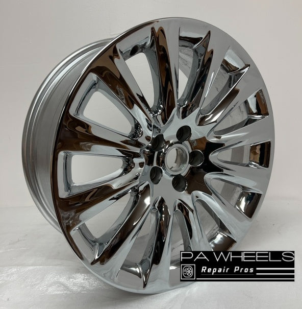 CHRYSLER 300 2009 2010 2011 2012 2013 2014 20 INCH ALLOY RIM WHEEL FACTORY OEM 2439 05183251AB 68213305AA Manufacturer Part Number: 05183251AB 68213305AA Hollander Number: 2439 Condition: "This is used wheel and may have some cosmetic imperfections, please ask for the actual picture" Finish: CHROME Size: 20" x 8" Bolts: 5x115mm Offset: 24 mm Position: UNIVERSAL