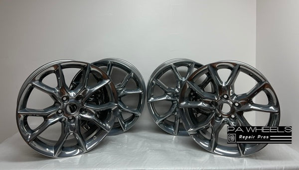 SET OF 4 JEEP GRAND CHEROKEE 2014 2015 2016 20 INCH ALLOY RIMS WHEELS FACTORY OEM 9138 1VH41AAAAC Manufacturer Part Number: 1VH41AAAAC 1VH41DD5AD 1VH41TRMAD Hollander Number: 9138 Condition: Remanufactured to Original Factory Condition Finish: POLISHED Size: 20" x 8" Bolts: 5 x 127 mm Offset: 56.4 mm Position: UNIVERSAL