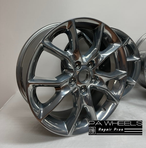 SET OF 4 JEEP GRAND CHEROKEE 2014 2015 2016 20 INCH ALLOY RIMS WHEELS FACTORY OEM 9138 1VH41AAAAC Manufacturer Part Number: 1VH41AAAAC 1VH41DD5AD 1VH41TRMAD Hollander Number: 9138 Condition: Remanufactured to Original Factory Condition Finish: POLISHED Size: 20" x 8" Bolts: 5 x 127 mm Offset: 56.4 mm Position: UNIVERSAL