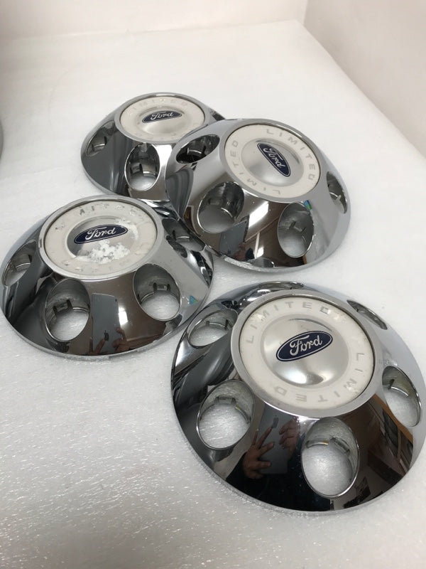 Set of 4 Ford F150 LIMITED 6 Lug Center Hub Cap 8L34-1A096-AA
