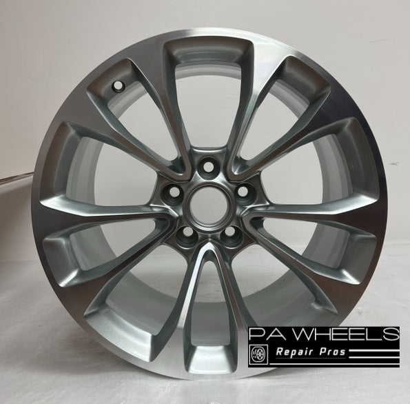 CADILLAC ATS 2015 2016 2017 2018 2019 18 INCH ALLOY RIM WHEEL FACTORY OEM 4734 23243332 Manufacturer Part Number: 23243332 Hollander Number: 4734 Condition: Remanufactured to Original Factory Condition Finish: Gloss Black Size: 18"x 9" Bolts: 5x115mm Offset: 32mm Position: REAR