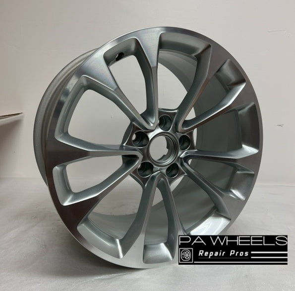 CADILLAC ATS 2015 2016 2017 2018 2019 18 INCH ALLOY RIM WHEEL FACTORY OEM 4734 23243332 Manufacturer Part Number: 23243332 Hollander Number: 4734 Condition: Remanufactured to Original Factory Condition Finish: Gloss Black Size: 18"x 9" Bolts: 5x115mm Offset: 32mm Position: REAR