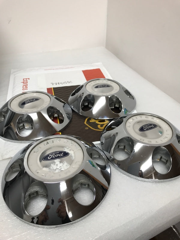 Set of 4 Ford F150 LIMITED 6 Lug Center Hub Cap 8L34-1A096-AA