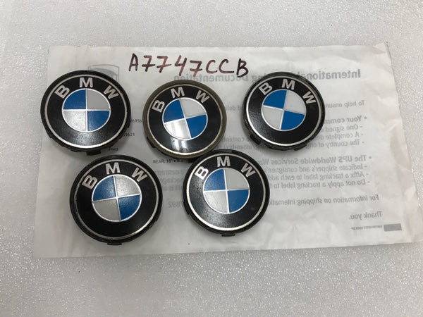 Set of 5 BMW Wheel Center CAp 6768640 68mm a7747ccb