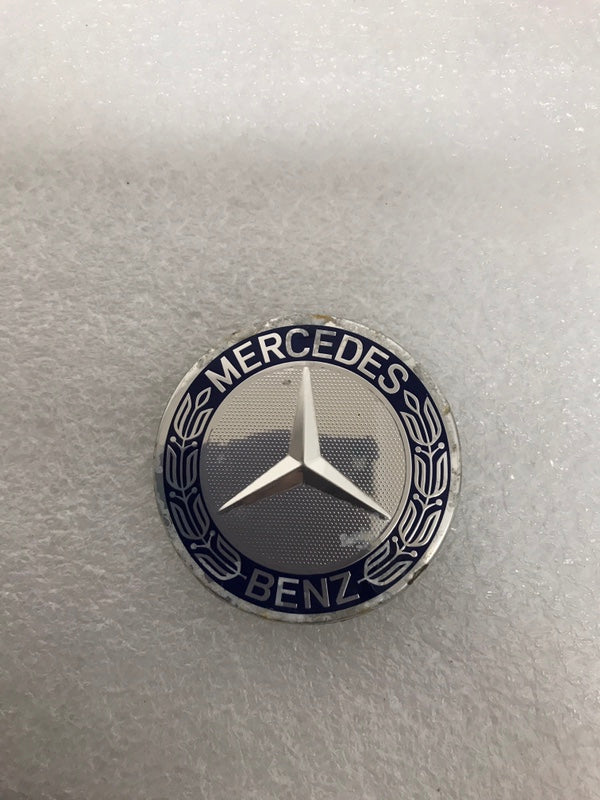 Set of 4 Mercedes 75MM Dark Blue Wheel Center Caps AMG A1714000025 7b01e59a