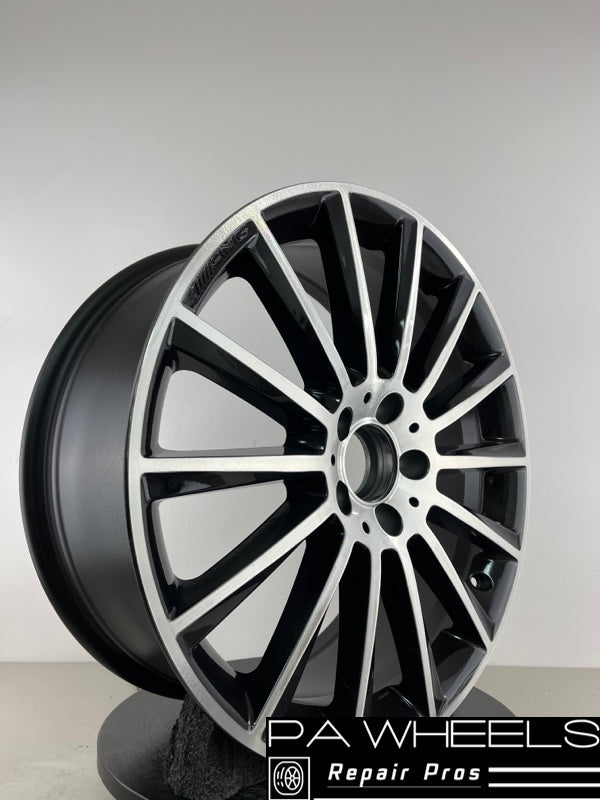 MERCEDES C400 C300 C300D 2015 2016 19" FACTORY OEM FRONT AMG RIM WHEEL