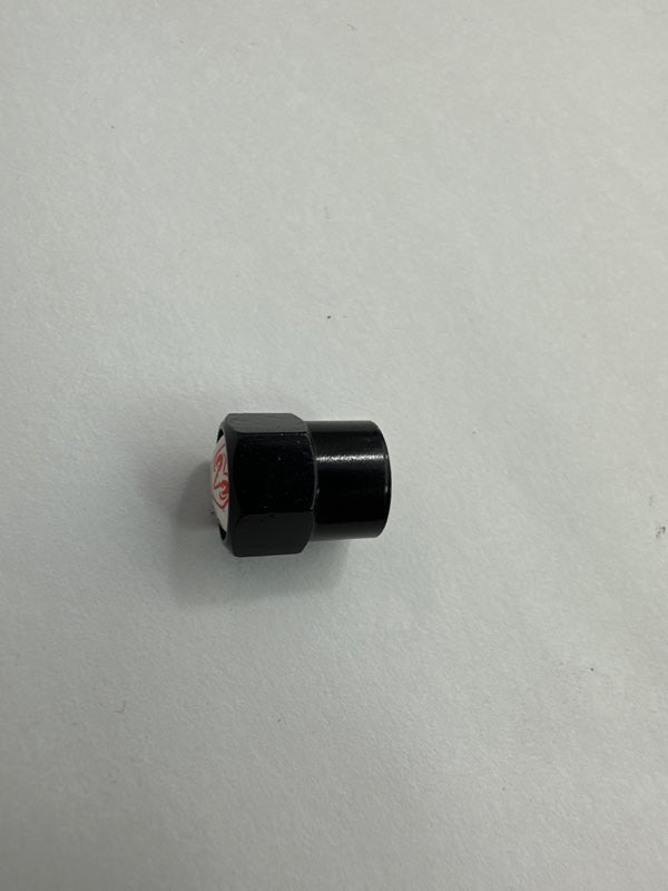 Set of 4 Universal Dodge Black Wheel Stem Air Valve Caps ec468311