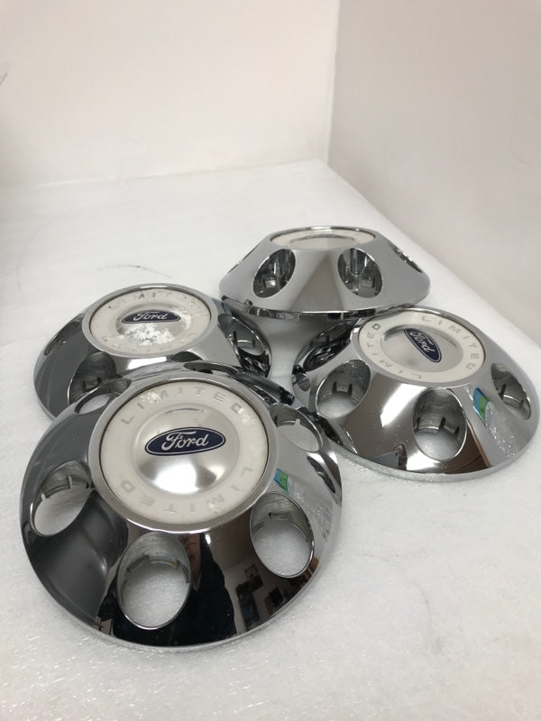 Set of 4 Ford F150 LIMITED 6 Lug Center Hub Cap 8L34-1A096-AA
