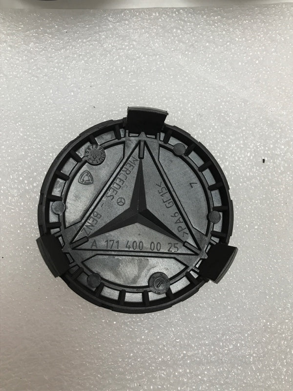 Set of 5 Mercedes 75mm Wheel Center Caps Emblem Logo Dark Blue 5921ebd8