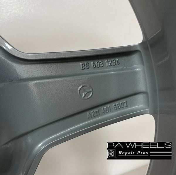 MERCEDES E350 E550 2008 2009 18" FACTORY OEM FRONT WHEEL RIM 85011 A2114016602