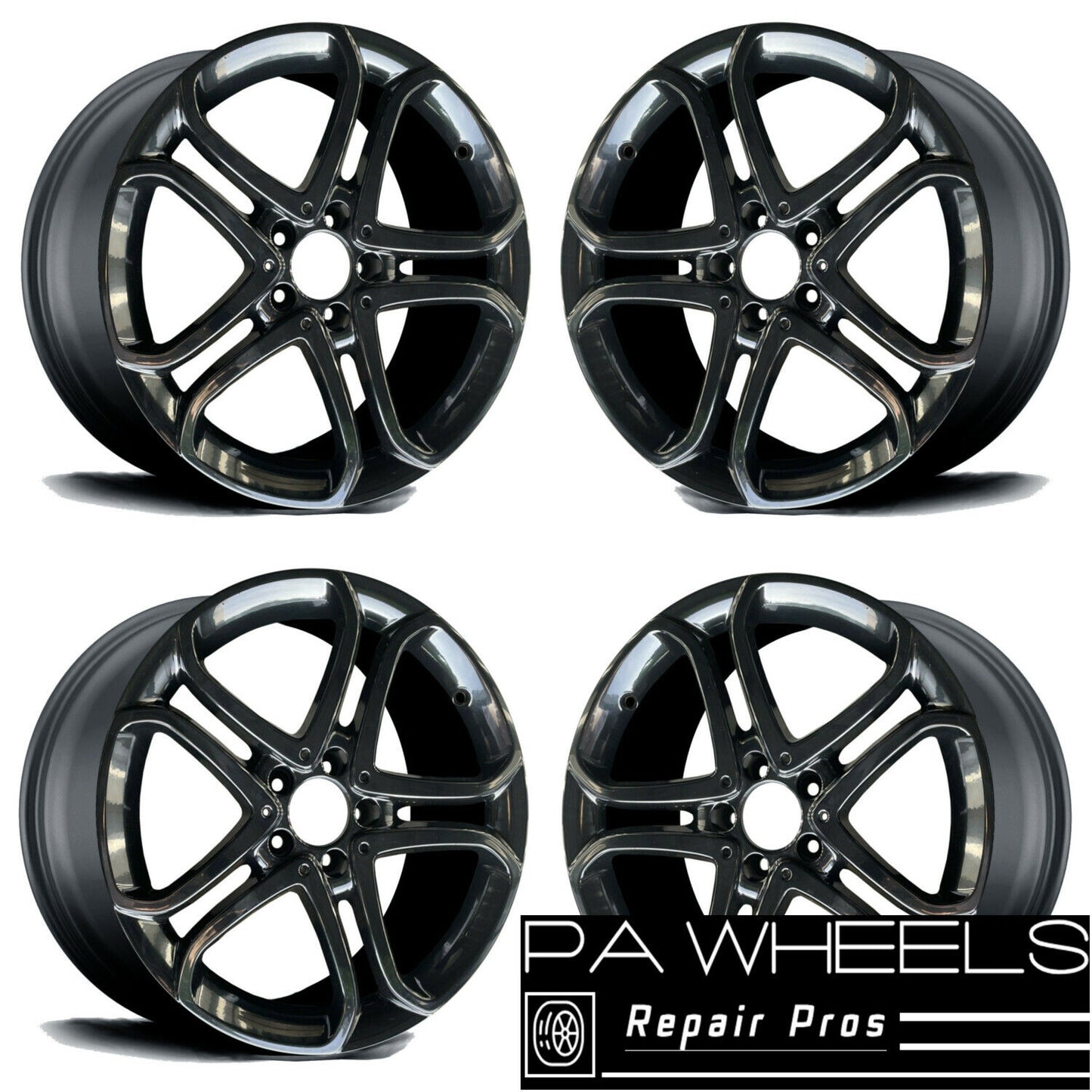 SET OF 4 MERCEDES CLS400 2015 2016 2017 18" FACTORY OEM WHEELS RIMS