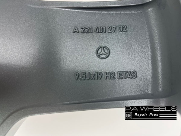 MERCEDES BENZ CL550 2007 19 INCH ALLOY RIM WHEEL FACTORY OEM 65495 A2214012702