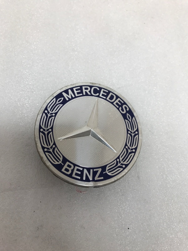 4PC Mercedes 75MM Classic Dark Blue Wheel Center Hub Caps AMG Wreath ce545d84