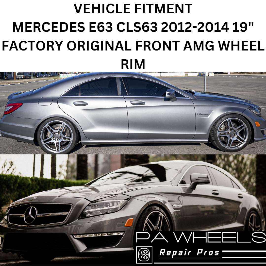 MERCEDES CLS63 2012 2013 2014 19" FACTORY ORIGINAL FRONT AMG WHEEL RIM