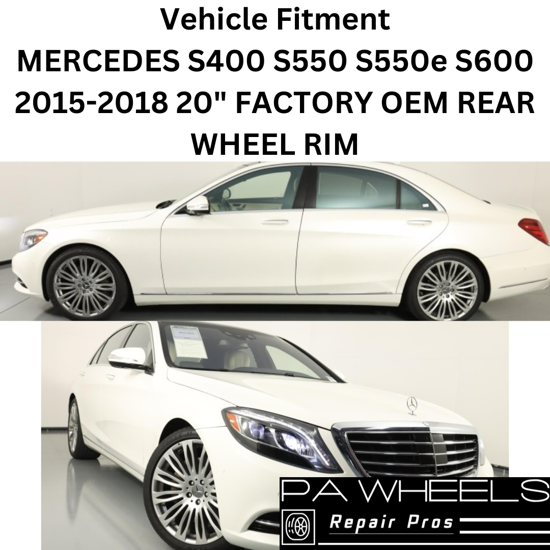 SET OF 4 MERCEDES S550 S550 S600 2015-2018 20" FACTORY OEM WHEEL RIM