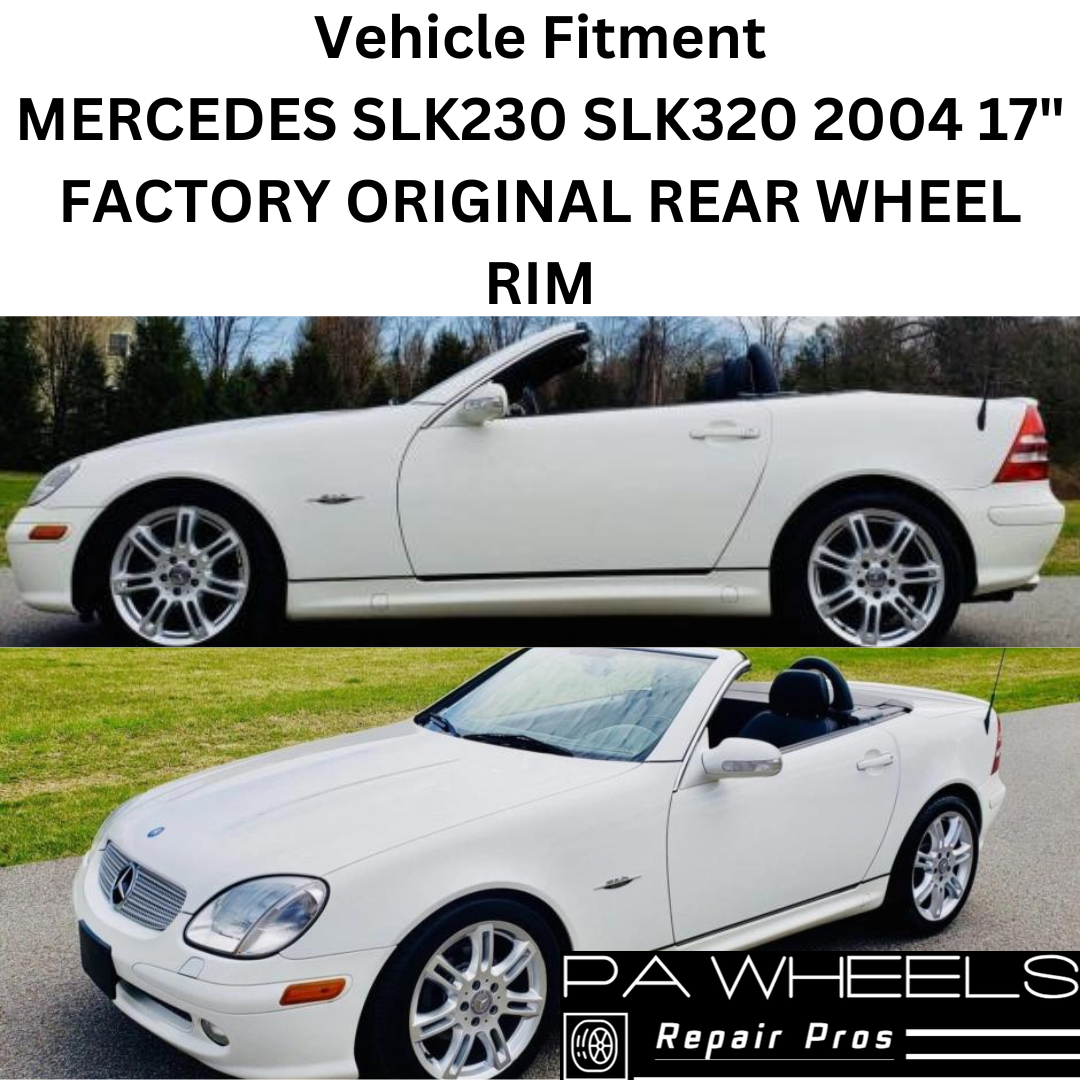 MERCEDES SLK230 SLK320 2004 17" FACTORY OEM REAR WHEEL RIM 65331 A1704012402