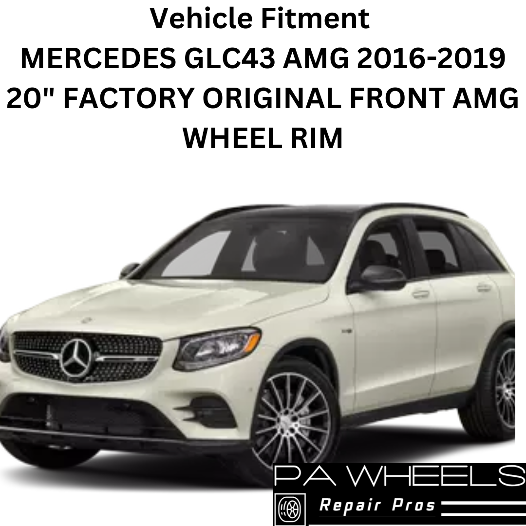 MERCEDES GLC43 2016-2022 20" FACTORY ORIGINAL FRONT AMG WHEEL RIM 85484
