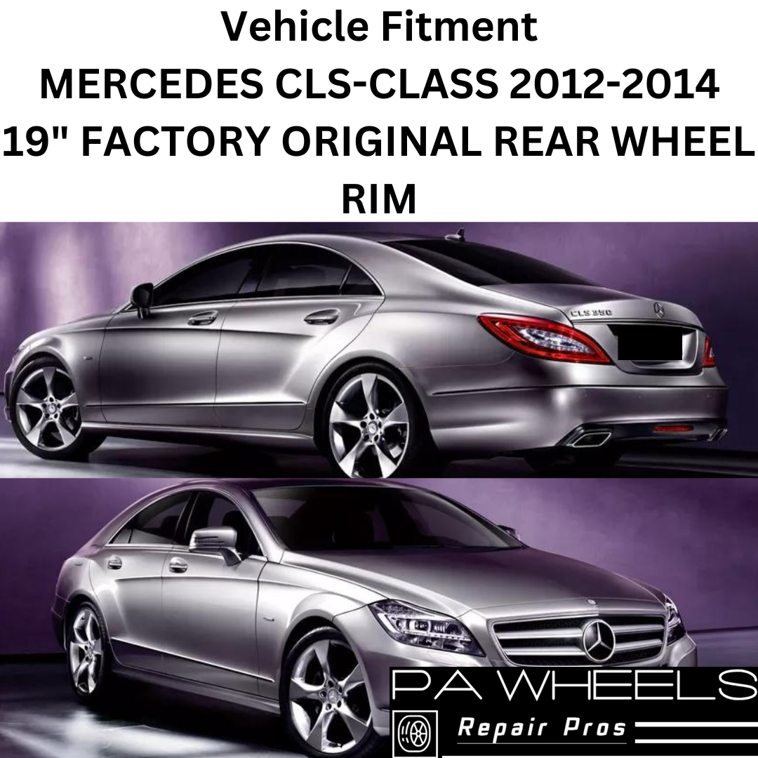 MERCEDES CLS550 2012 2013 2014 19" FACTORY ORIGINAL REAR WHEEL RIM